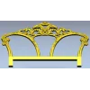 Rococo Triple Arch Headboard STL 3D model for CNC