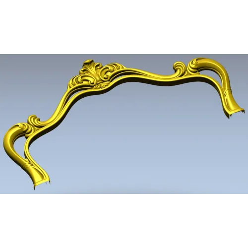 Рокайльное изголовье - 3D модель STL для ЧПУ