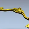 Рокайльное изголовье - 3D модель STL для ЧПУ