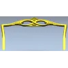 Headboard crest STL for CNC router - ornate pediment 3D model