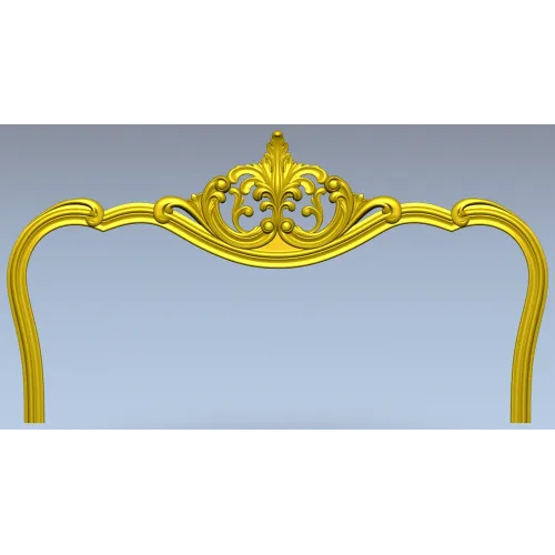 Классическое резное изголовье - stl модель для ЧПУ