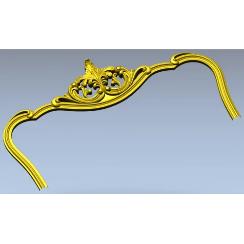 Классическое резное изголовье - stl модель для ЧПУ