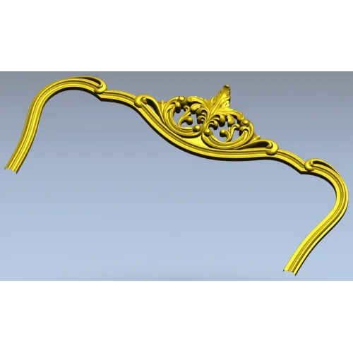 Классическое резное изголовье - stl модель для ЧПУ