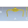 Классическое резное изголовье - stl модель для ЧПУ