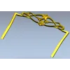 Вензельная корона для спинки кровати - 3D STL модель для ЧПУ