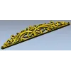 Вензель Версаль - декоративная корона (3D модель STL для ЧПУ)