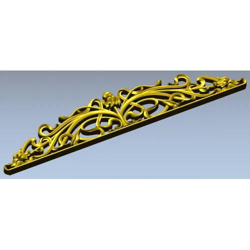 Вензель Версаль - декоративная корона (3D модель STL для ЧПУ)