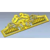 Baroque Headboard Crest - High-Relief STL 3D Model for CNC