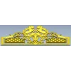 Baroque Headboard Crest - High-Relief STL 3D Model for CNC