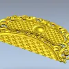 Флорентийский картуш - 3D модель STL для ЧПУ (декоративное изголовье)