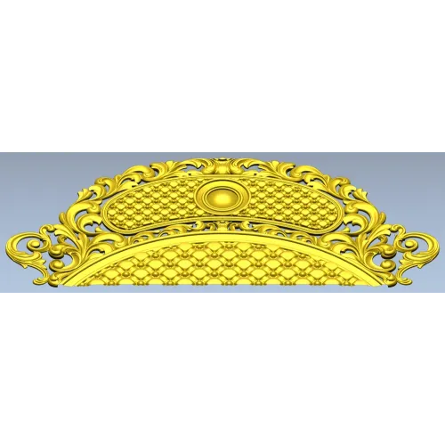 Флорентийский картуш - 3D модель STL для ЧПУ (декоративное изголовье)