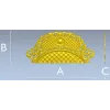 Флорентийский картуш - 3D модель STL для ЧПУ (декоративное изголовье)