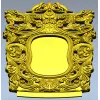 Рокайльная спинка с птицами - 3D модель STL для ЧПУ