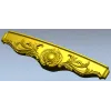 Царга с розеткой и акантовой резьбой - 3D модель STL для ЧПУ