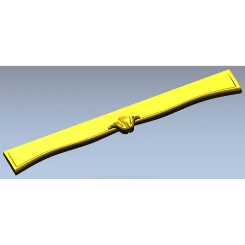 Classic decorative stretcher - STL 3D model for CNC