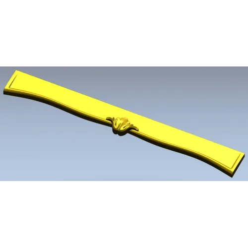 Classic decorative stretcher - STL 3D model for CNC