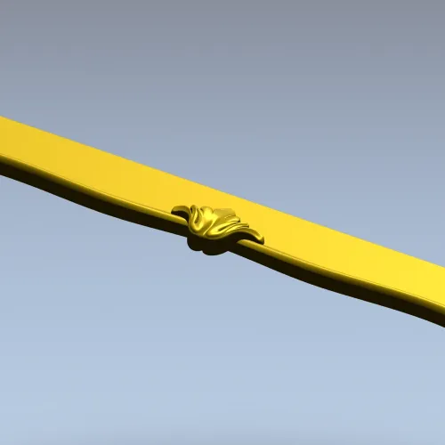 Classic decorative stretcher - STL 3D model for CNC