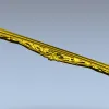Царга с вензелем - 3D модель STL для ЧПУ