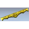 Царга с цветочным картушем - 3D модель STL для ЧПУ