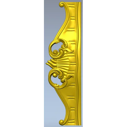 Regal Shell Rocaille Stretcher - STL 3D model for CNC
