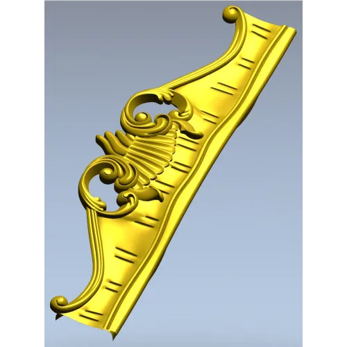 Regal Shell Rocaille Stretcher - STL 3D model for CNC