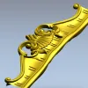 Regal Shell Rocaille Stretcher - STL 3D model for CNC