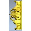 Regal Shell Rocaille Stretcher - STL 3D model for CNC