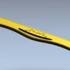 Classic Acanthus Wave Rail - STL 3D model for CNC