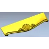 Царга Ракушка - декоративная 3D модель STL для ЧПУ