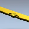 Decorative Shell Apron STL for CNC milling - 3D model for router