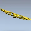 Царга декоративная в стиле классицизм - 3D модель STL для ЧПУ