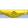 Rose Scroll Apron - STL 3D Model for CNC Milling