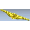 Rococo Shell Cartouche - STL 3D model for CNC milling