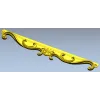 STL модель царги "Лирический вензель" - 3D модель STL для ЧПУ