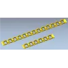 Carved Chain Frieze - STL 3D Model for CNC Decorative Borders