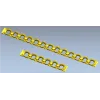 Carved Chain Frieze - STL 3D Model for CNC Decorative Borders