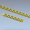 Carved Chain Frieze - STL 3D Model for CNC Decorative Borders