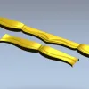 Царга волна - 3D модель STL для ЧПУ