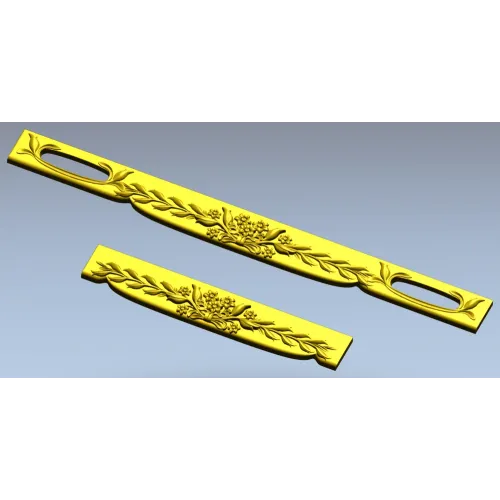 Царга "Лавровая гирлянда" - 3D модель STL для ЧПУ