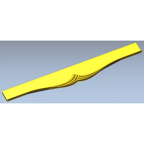 Wavecrest Apron STL 3D Model for CNC