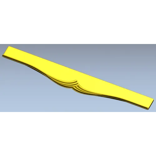 Wavecrest Apron STL 3D Model for CNC