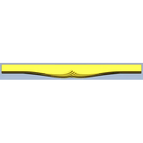 Wavecrest Apron STL 3D Model for CNC