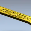 Царга резная в классическом стиле - 3D модель STL для ЧПУ