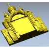 Киот с тремя куполами - 3D модель в формате STL для ЧПУ
