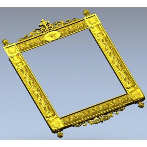 Византийский киот для ЧПУ - 3D модель STL