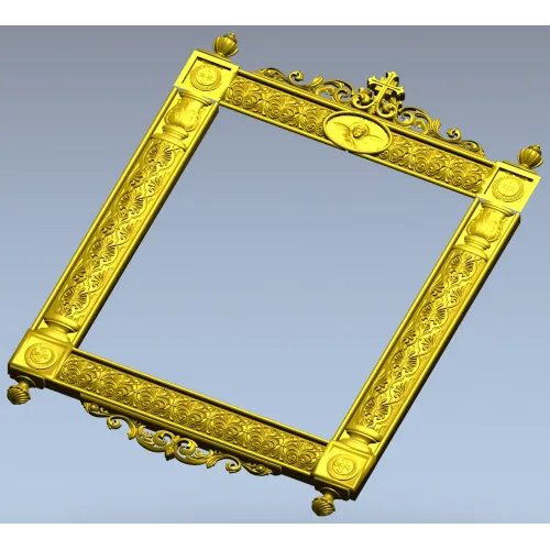 Византийский киот для ЧПУ - 3D модель STL