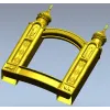 Киот с архангелами - резная рама STL для ЧПУ