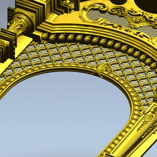 Киот "Крестослав" - 3D модель STL для ЧПУ