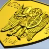 Archangel Michael shield - STL 3D model for CNC carving