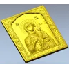 Богородица Одигитрия (Афонская) - 3D модель STL для ЧПУ